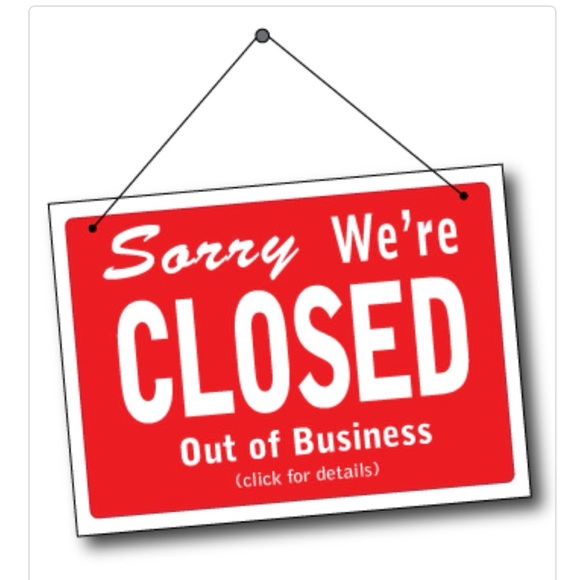 Red 'Closed' Sign - Picture 1 of 1